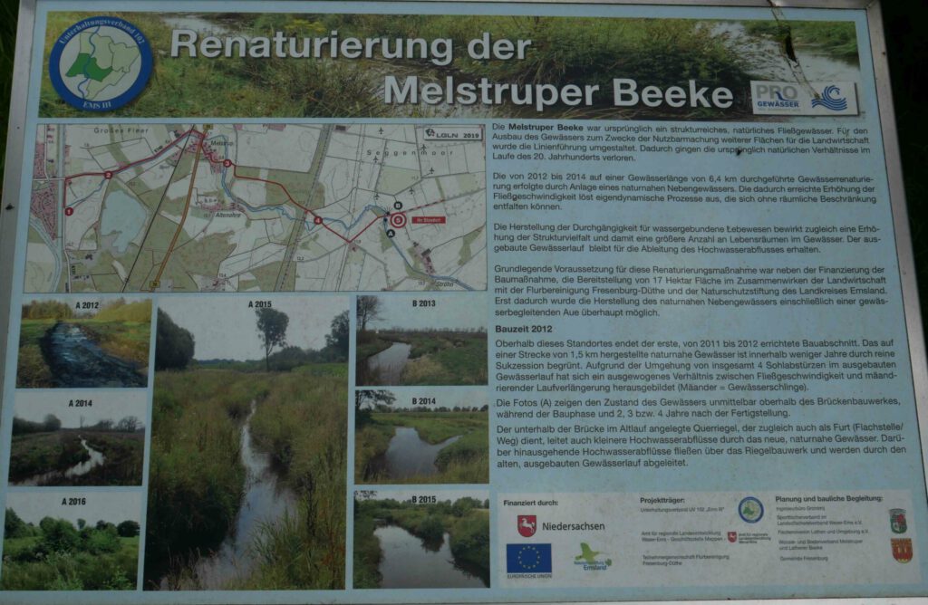 Renaturierung Melstruper Beeke