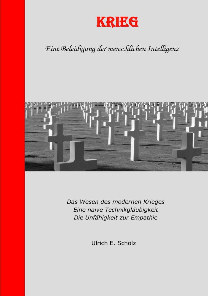 Buchcover Krieg von Ulrich Scholz