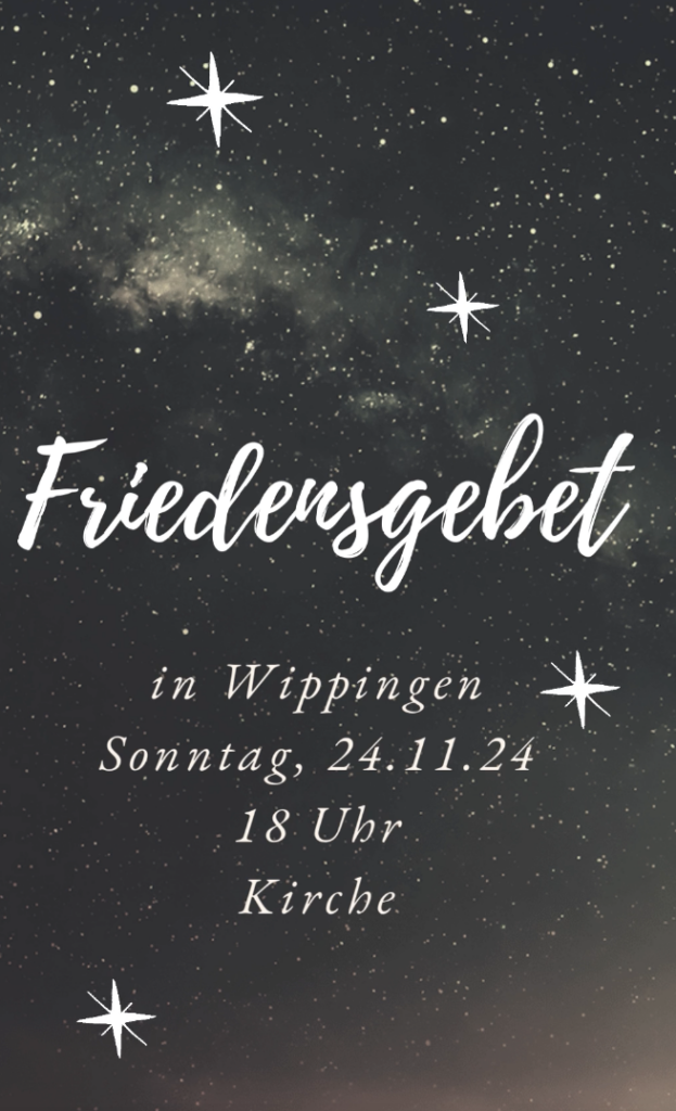 Flyer Friedengebet