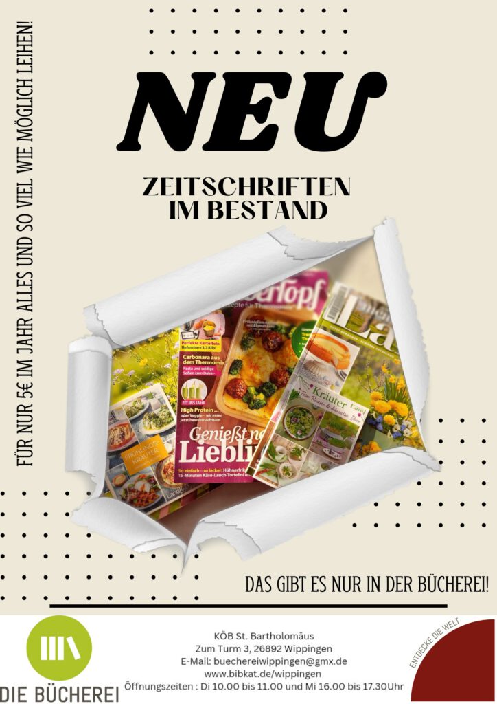 Flyer Bücherei